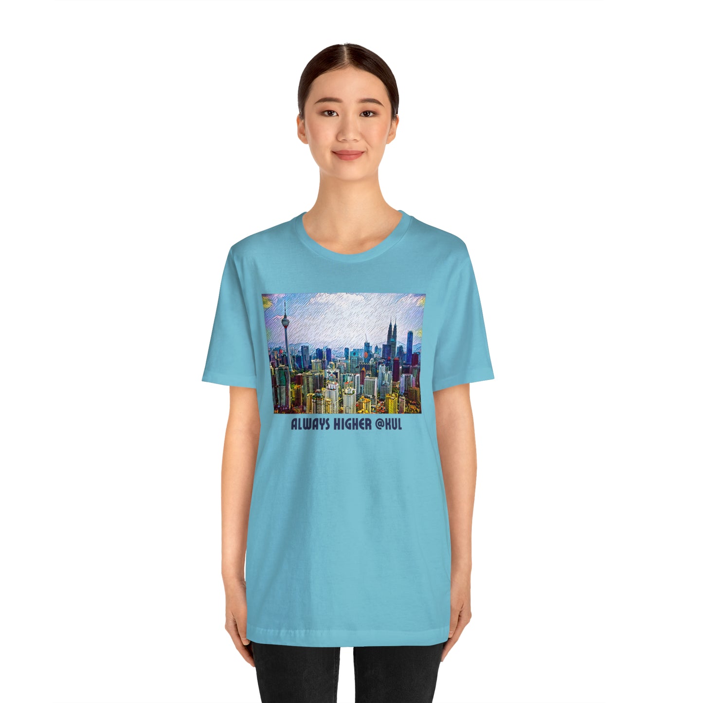 Comfy Short Sleeve T-Shirt: Kuala Lumpur