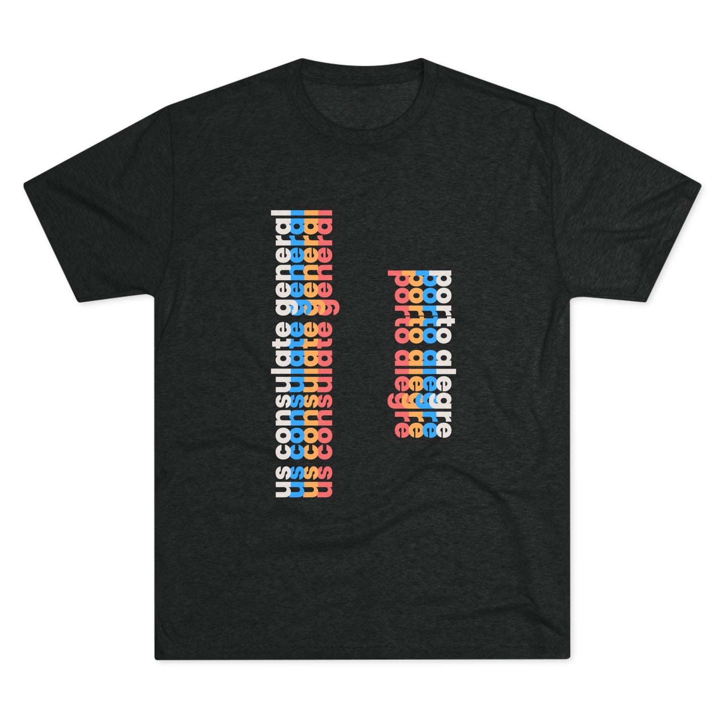 Retro Verso T-Shirt:  Porto Alegre