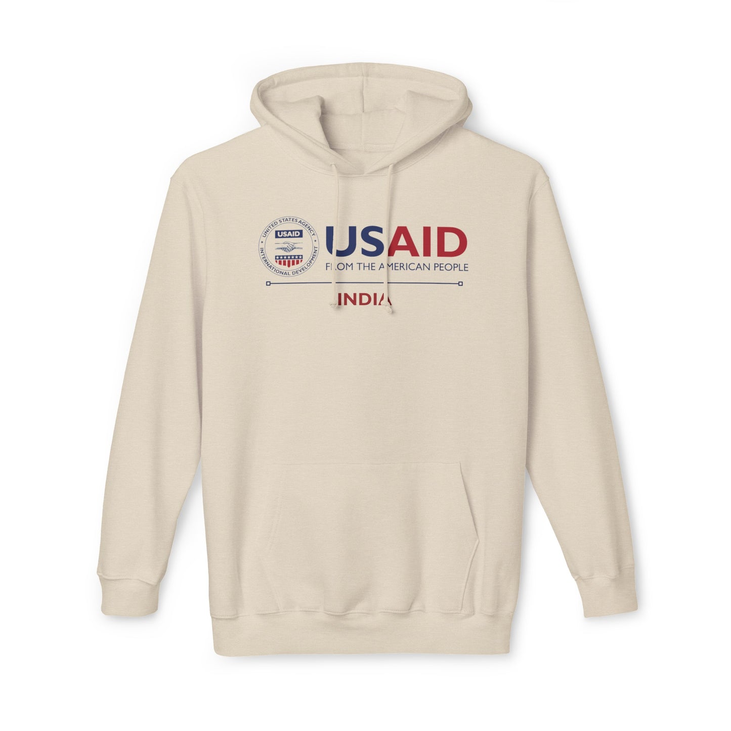 Made in the USA Hoodie, USAID: India