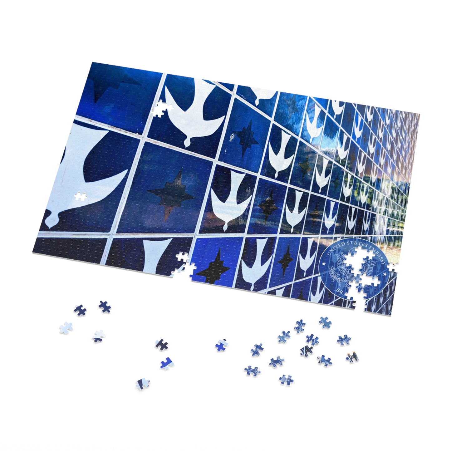 Jigsaw Puzzle Three Sizes: Brasilia