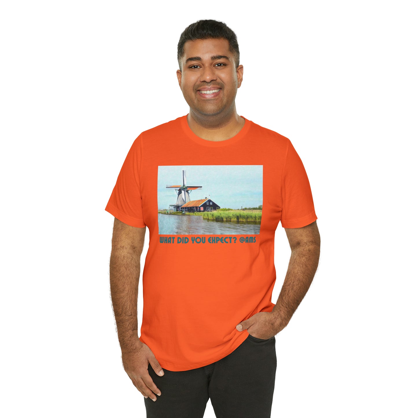 Comfy Short Sleeve T-Shirt: Amsterdam