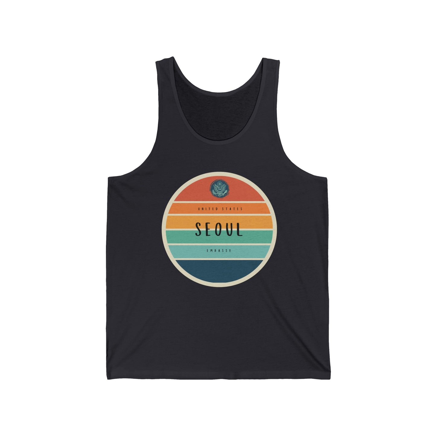 Setting Sun Tank Top: Seoul
