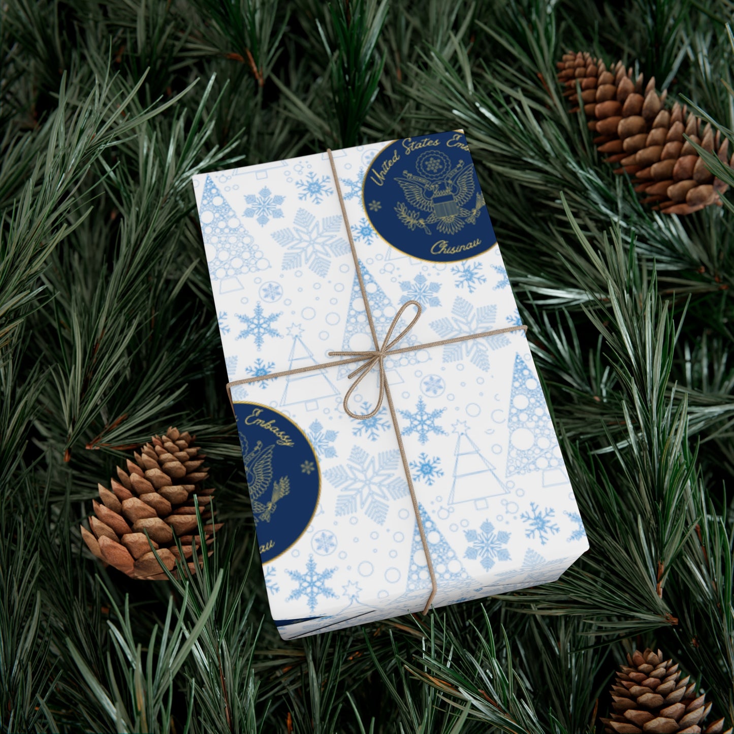 Holiday Gift Wrapping Paper: Chisinau
