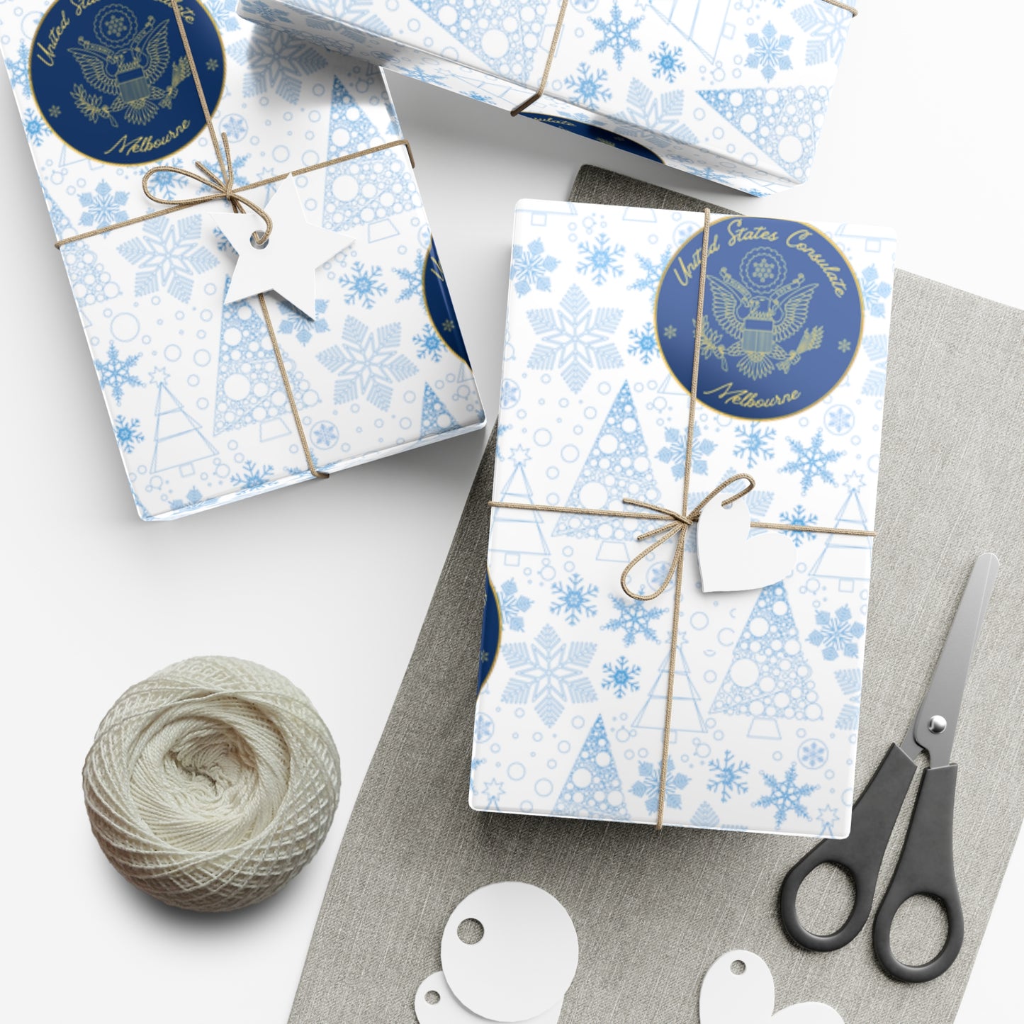 Holiday Gift Wrapping Paper: Melbourne