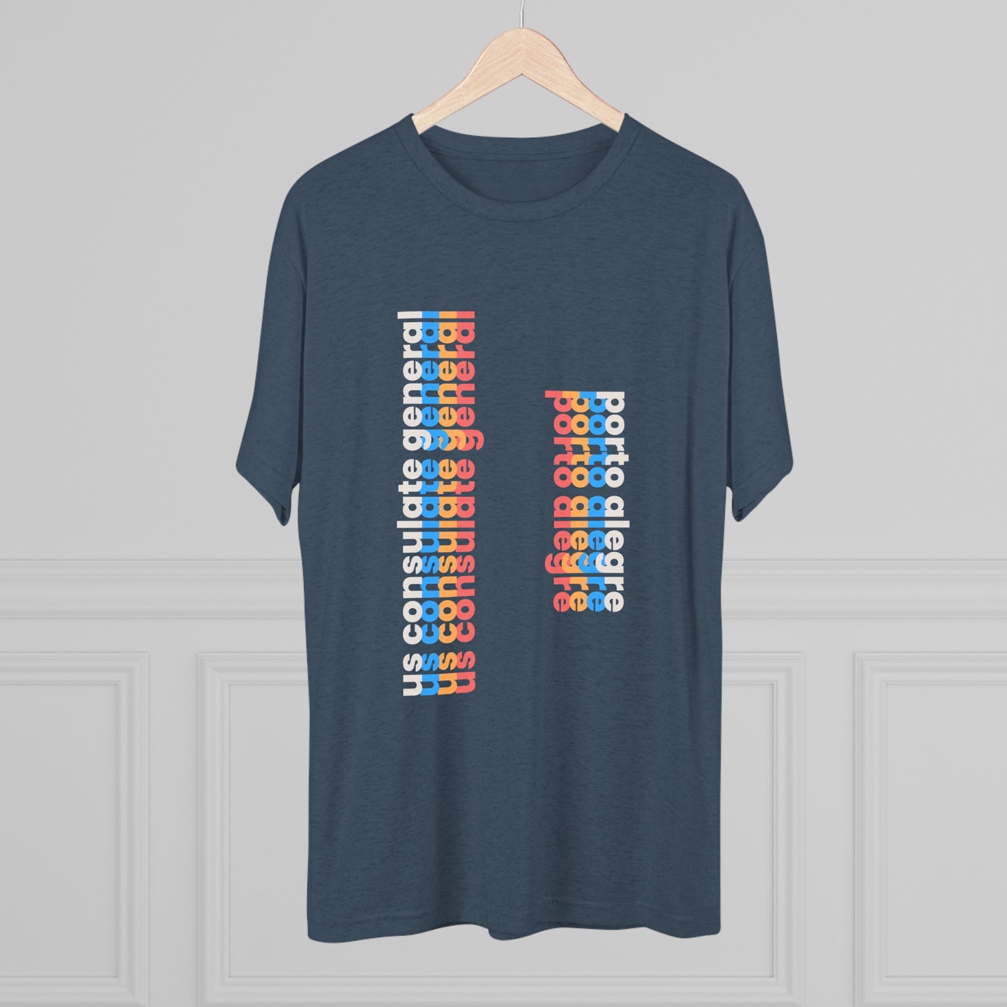 Retro Verso T-Shirt:  Porto Alegre