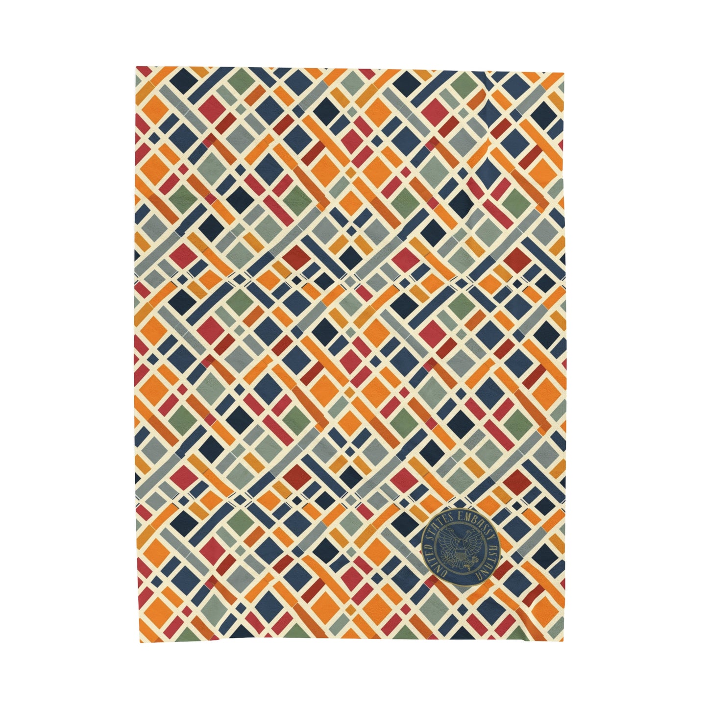 Soft and Plush Velveteen Blanket: Astana