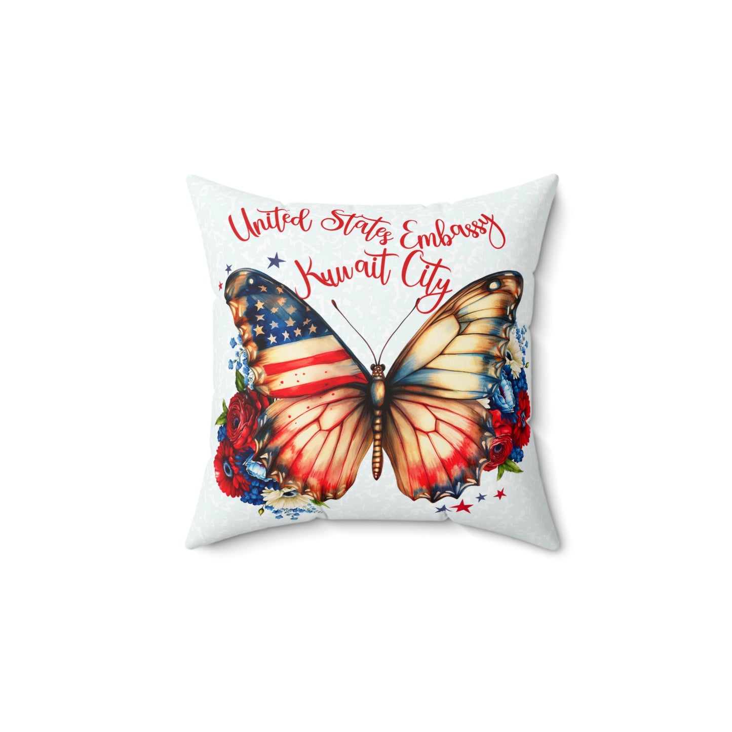 Butterfly Pillow: Kuwait City