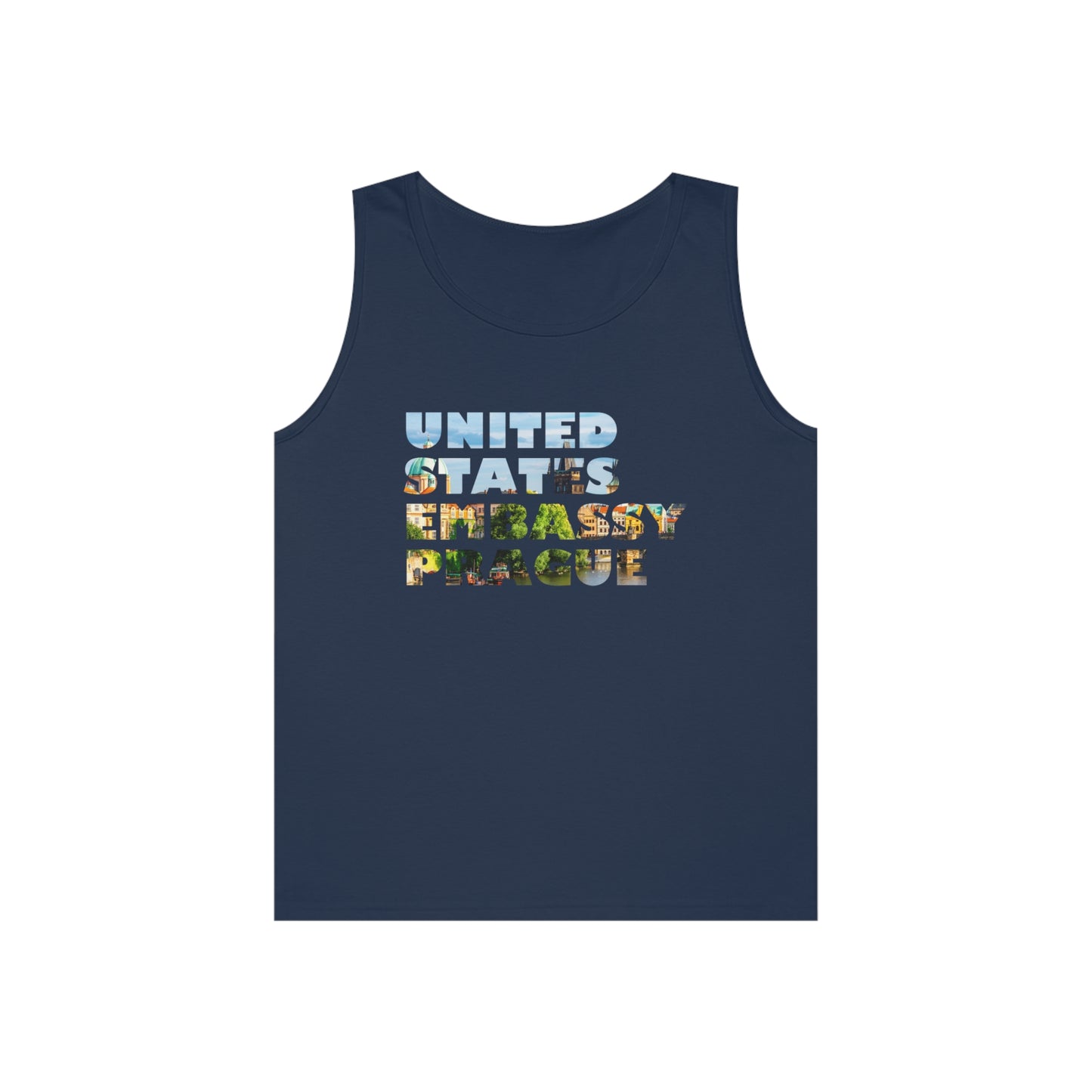 Read the Lines Tank Top: Prague