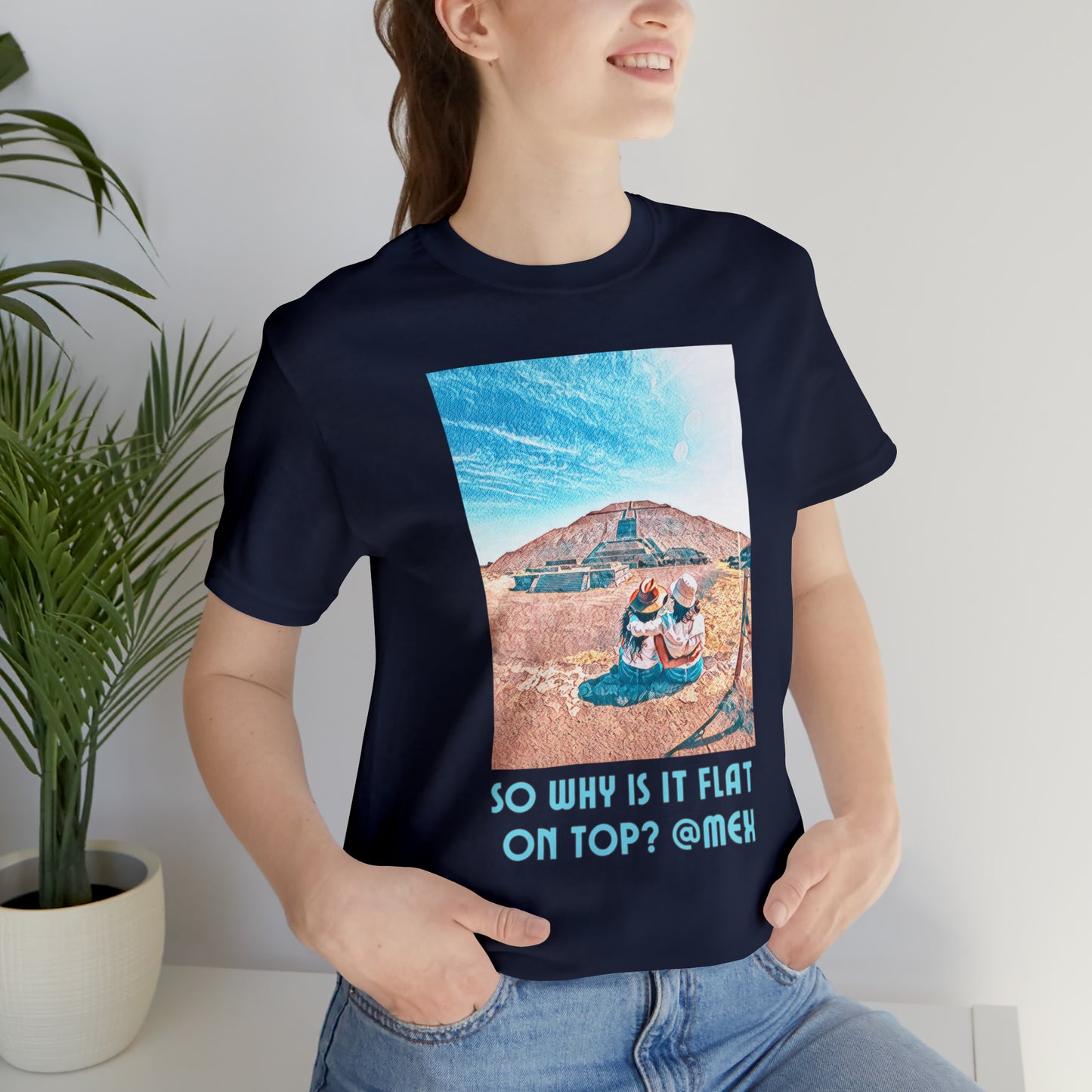 Comfy Short Sleeve Fun T-Shirt: Mexico