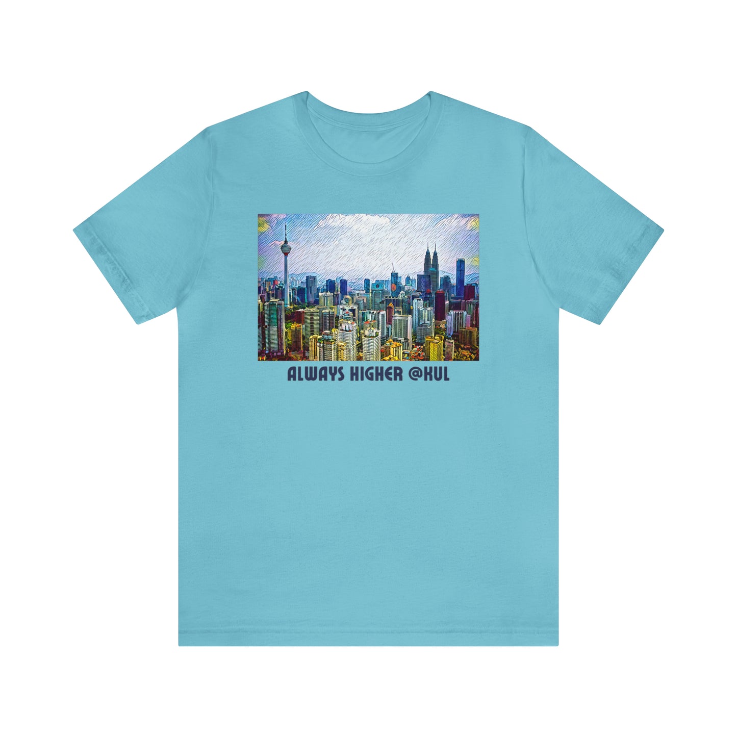 Comfy Short Sleeve T-Shirt: Kuala Lumpur