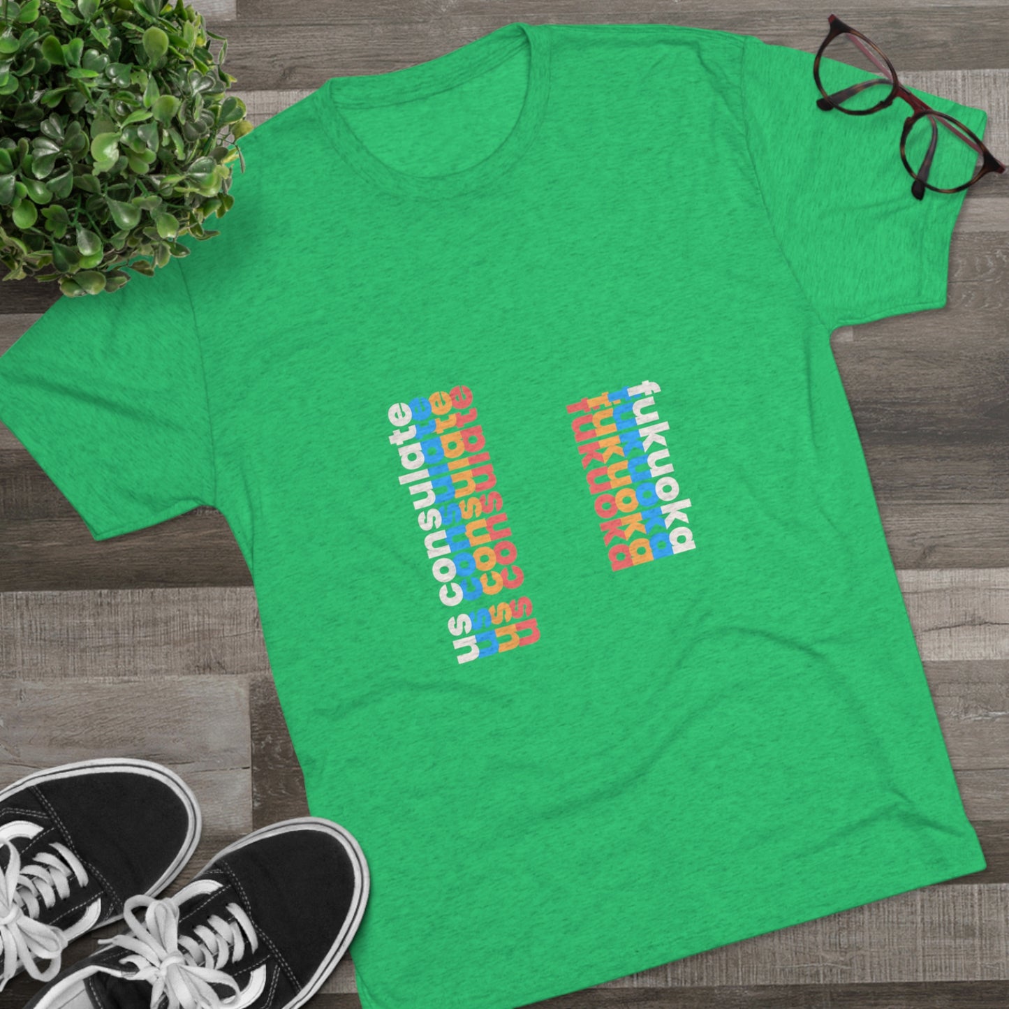 Retro Verso T-Shirt:  Fukuoka