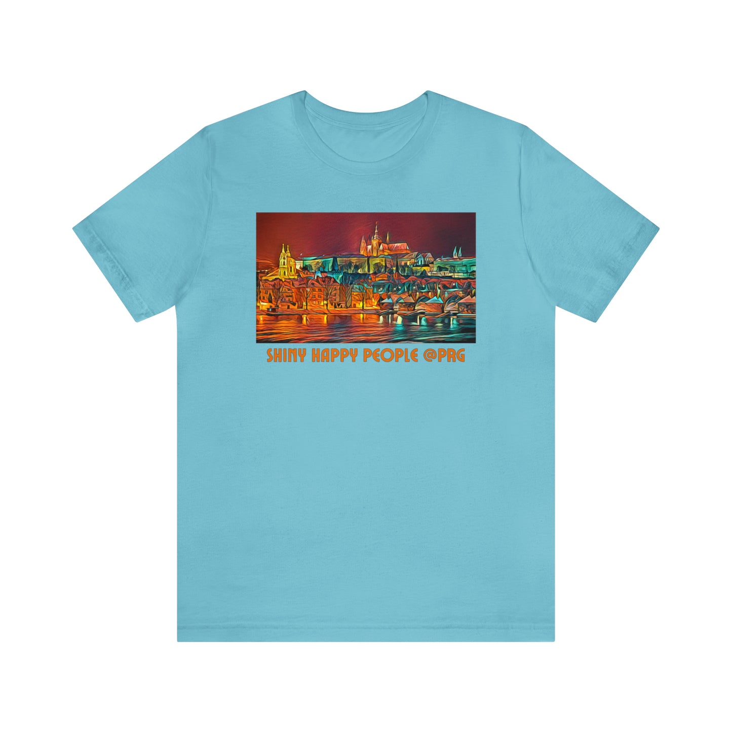 Comfy Short Sleeve T-Shirt: Prague