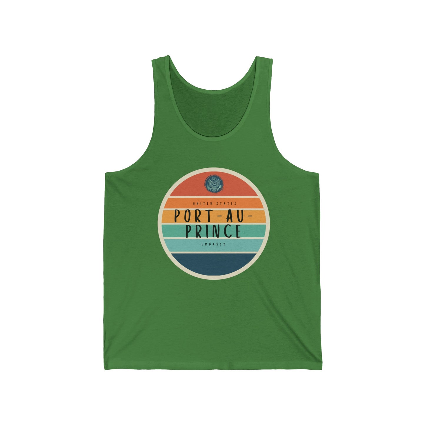 Setting Sun Tank Top: Port au Prince