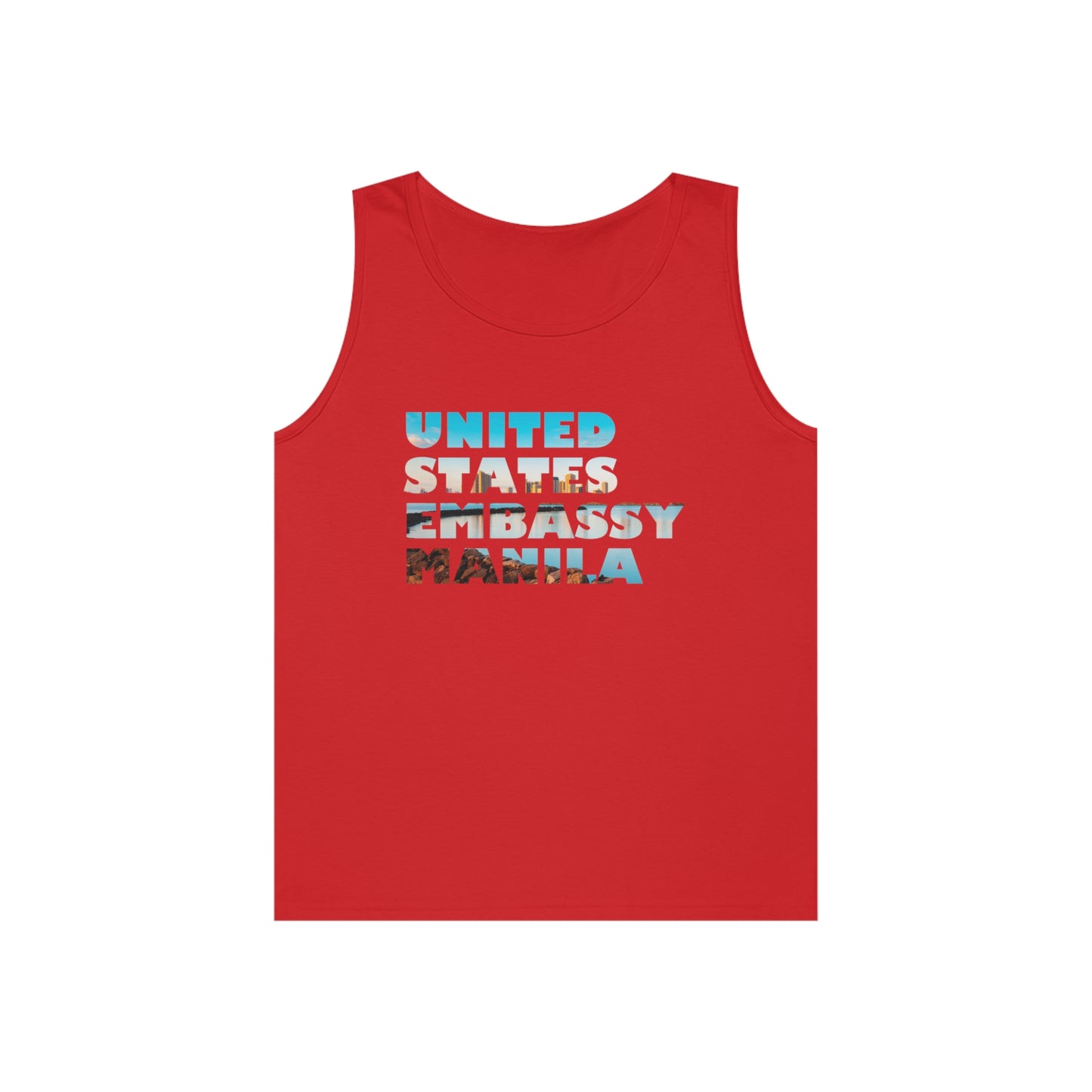 Read the Lines Tank Top: Manila