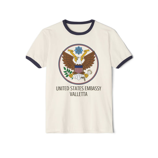 Art Deco Ringer T-Shirt: Valletta