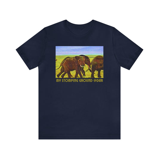 Comfy Short Sleeve Fun T-Shirt: Dar es Salaam