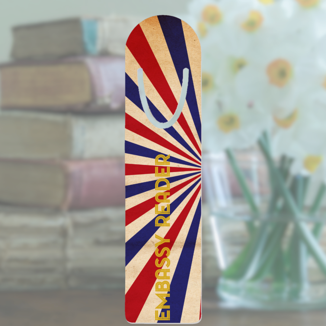 Personalized Keepsake Aluminum Bookmark: Global