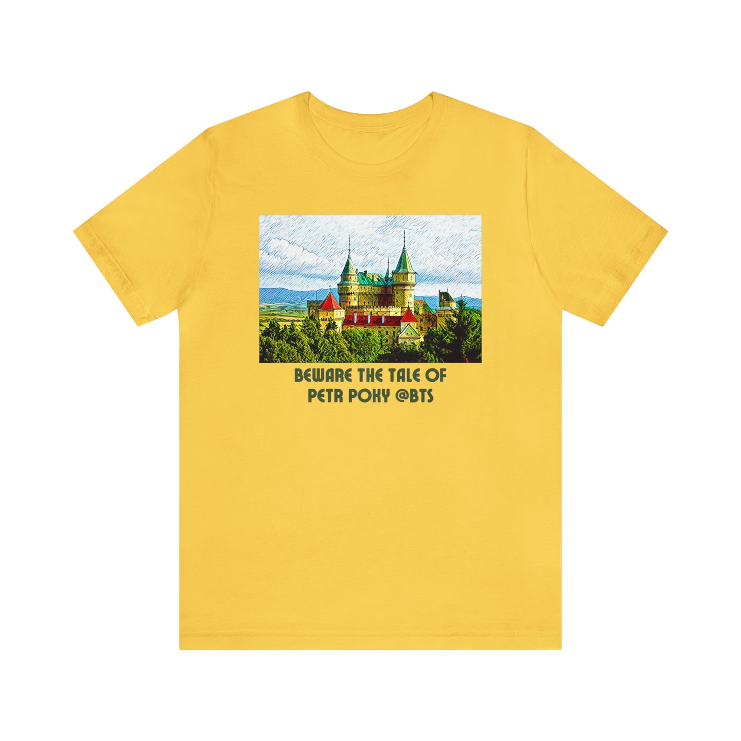 Comfy Short Sleeve T-Shirt: Bratislava