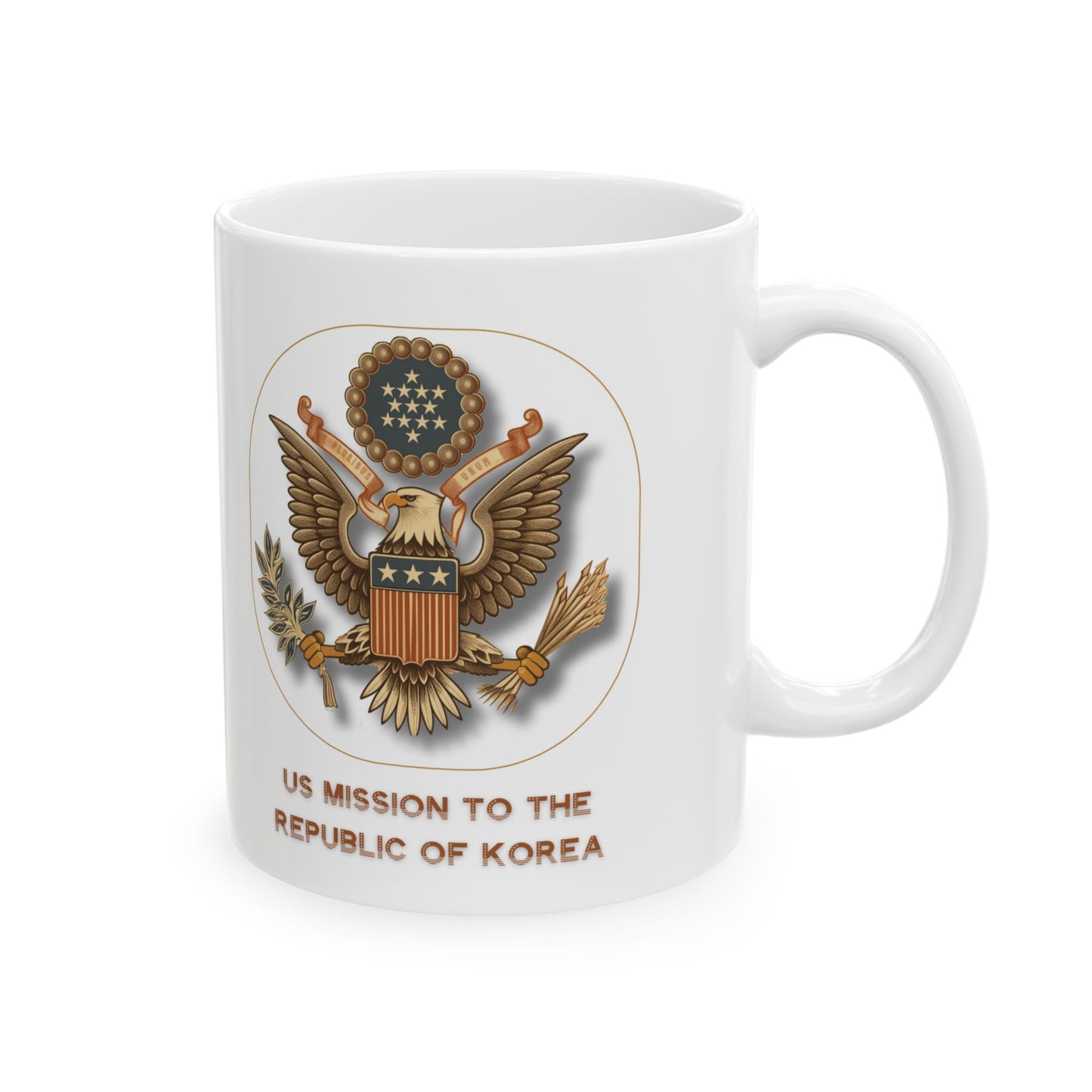 Vintage Great Seal Coffee Mug: Republic of Korea