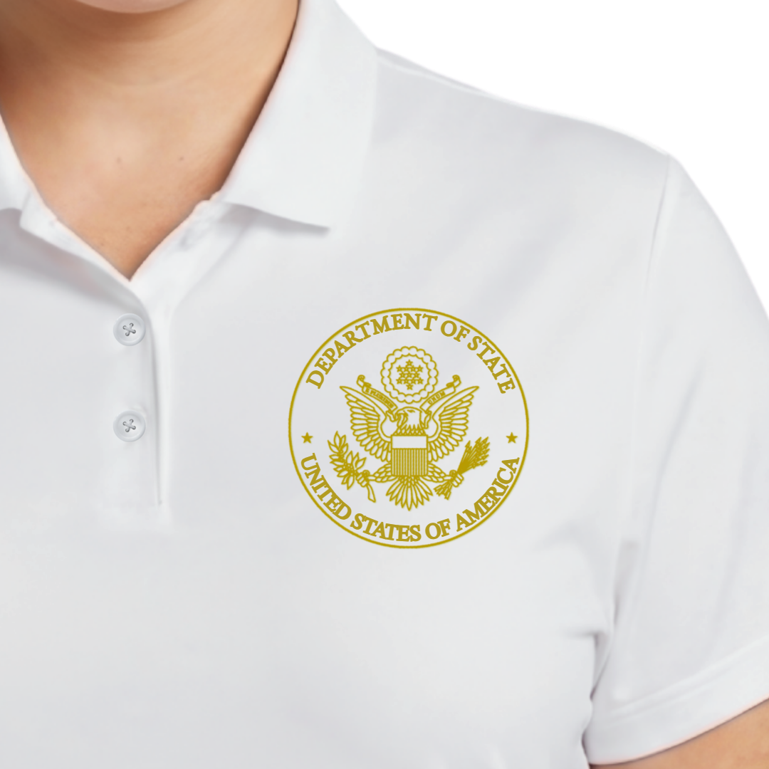 Women's Embroidered Adidas Polo