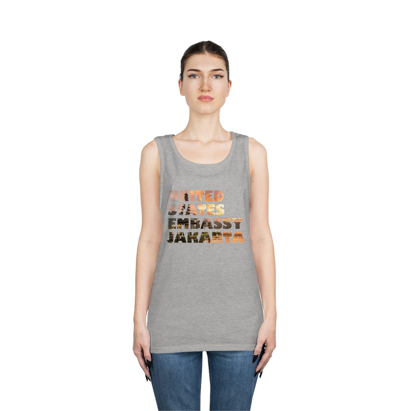 Read the Lines Tank Top: Jakarta