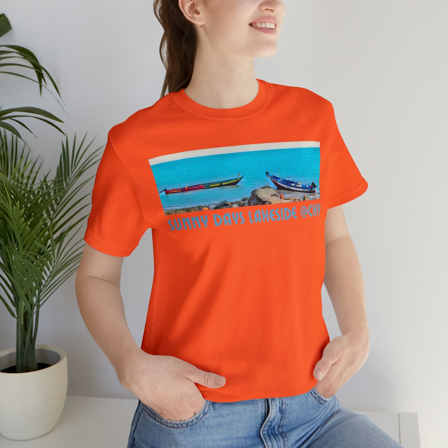 Comfy Short Sleeve Fun T-Shirt: Conakry