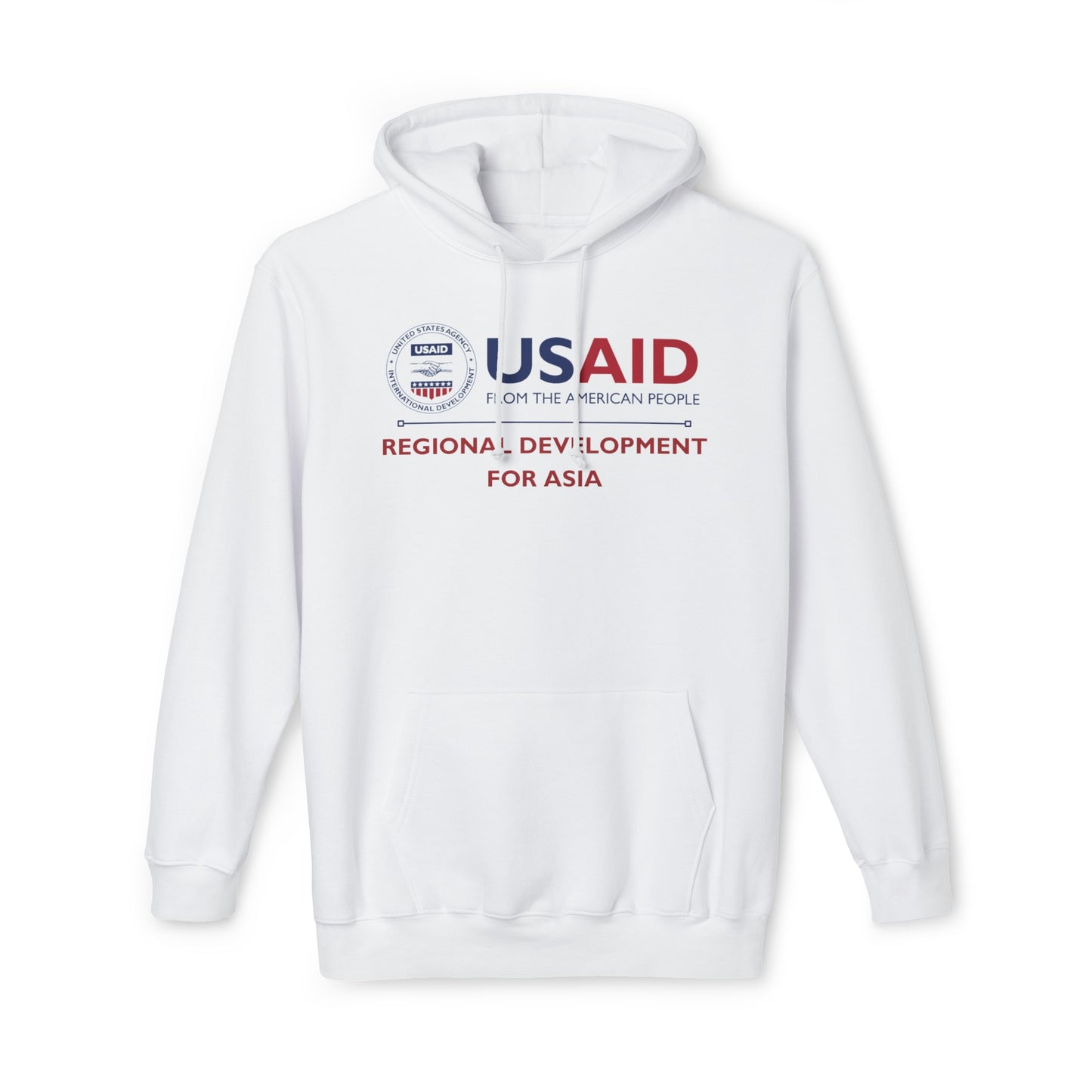 Made in the USA Hoodie, USAID: Regional Development For Asia