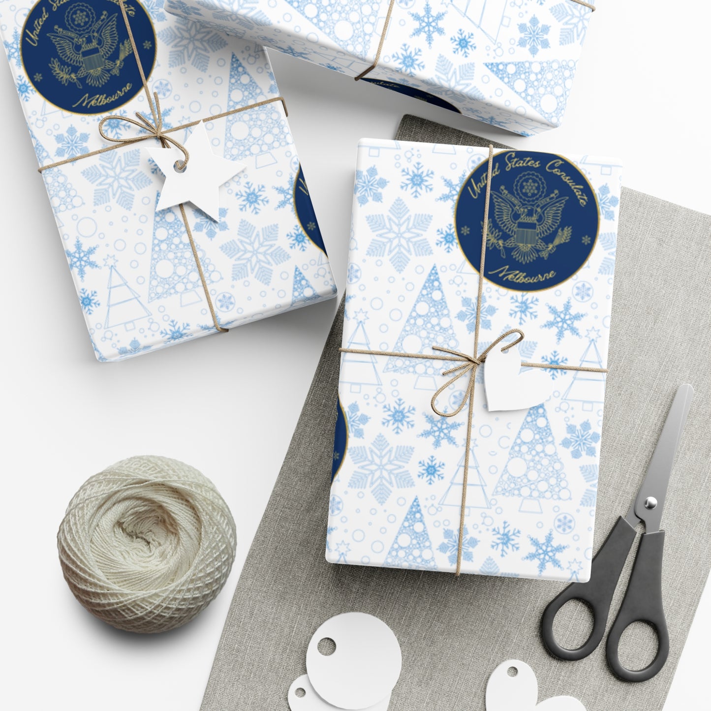 Holiday Gift Wrapping Paper: Melbourne