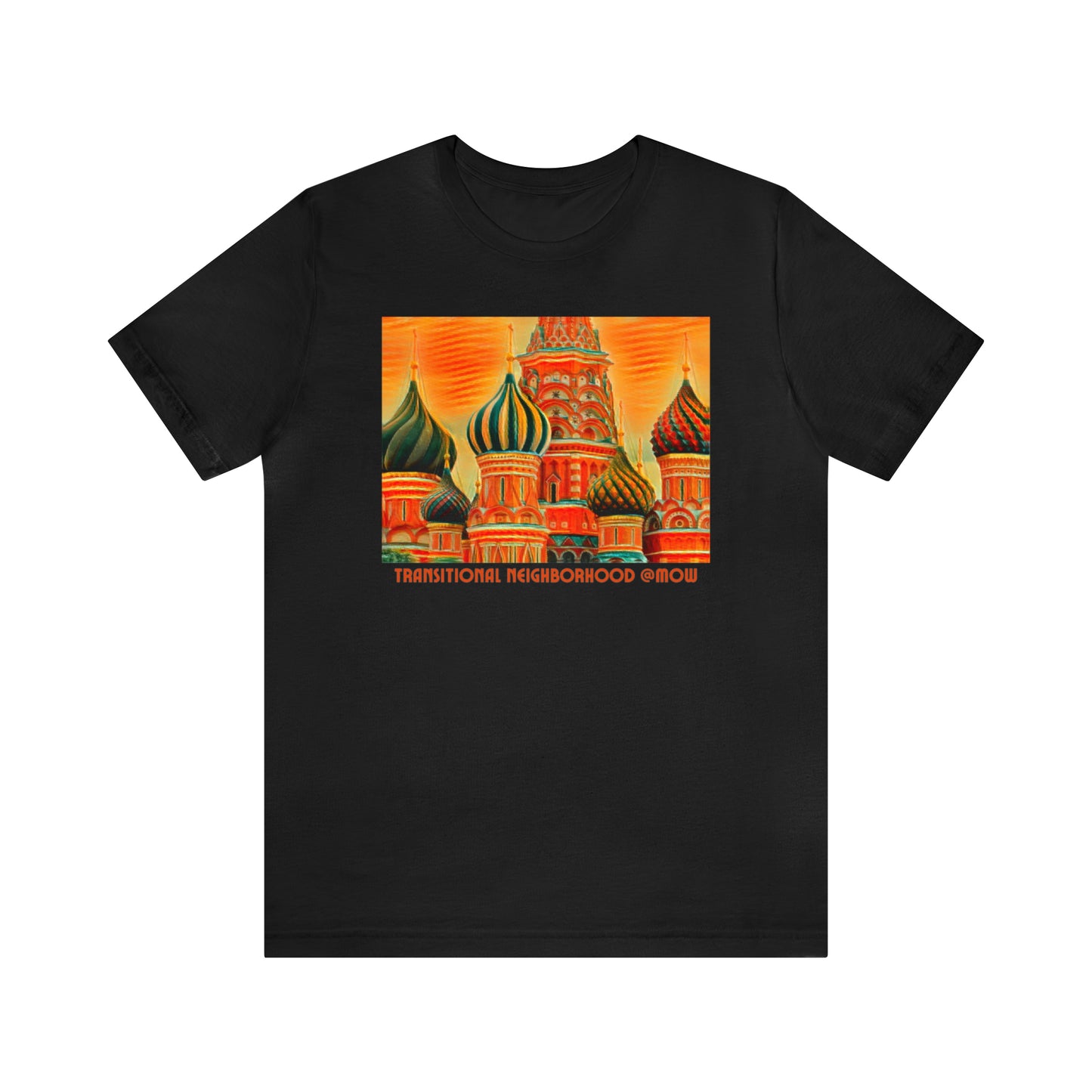 Comfy Short Sleeve T-Shirt: Moscow