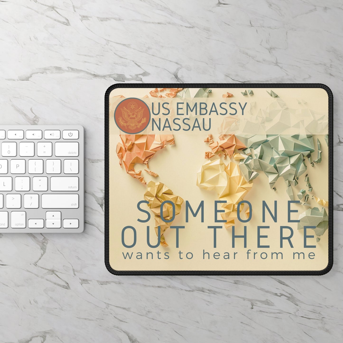 Gorgeous Reminder Mouse Pad: Nassau