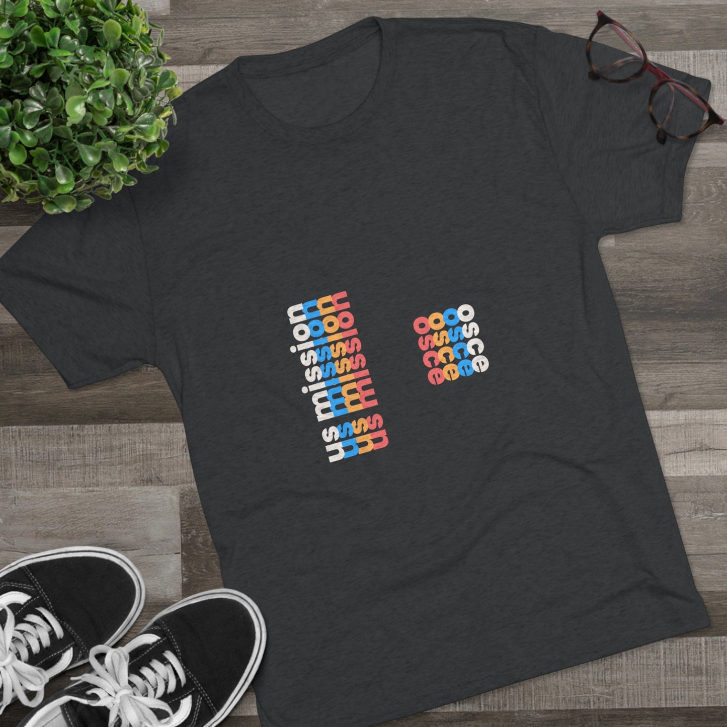 Retro Verso T-Shirt: OSCE