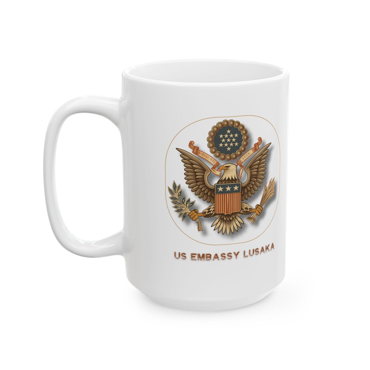 Vintage Great Seal Coffee Mug: Lusaka