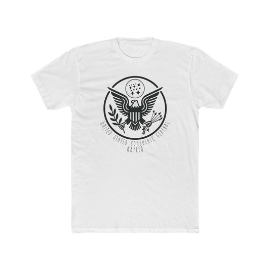 New Art Deco Cotton Crew Tee: Naples