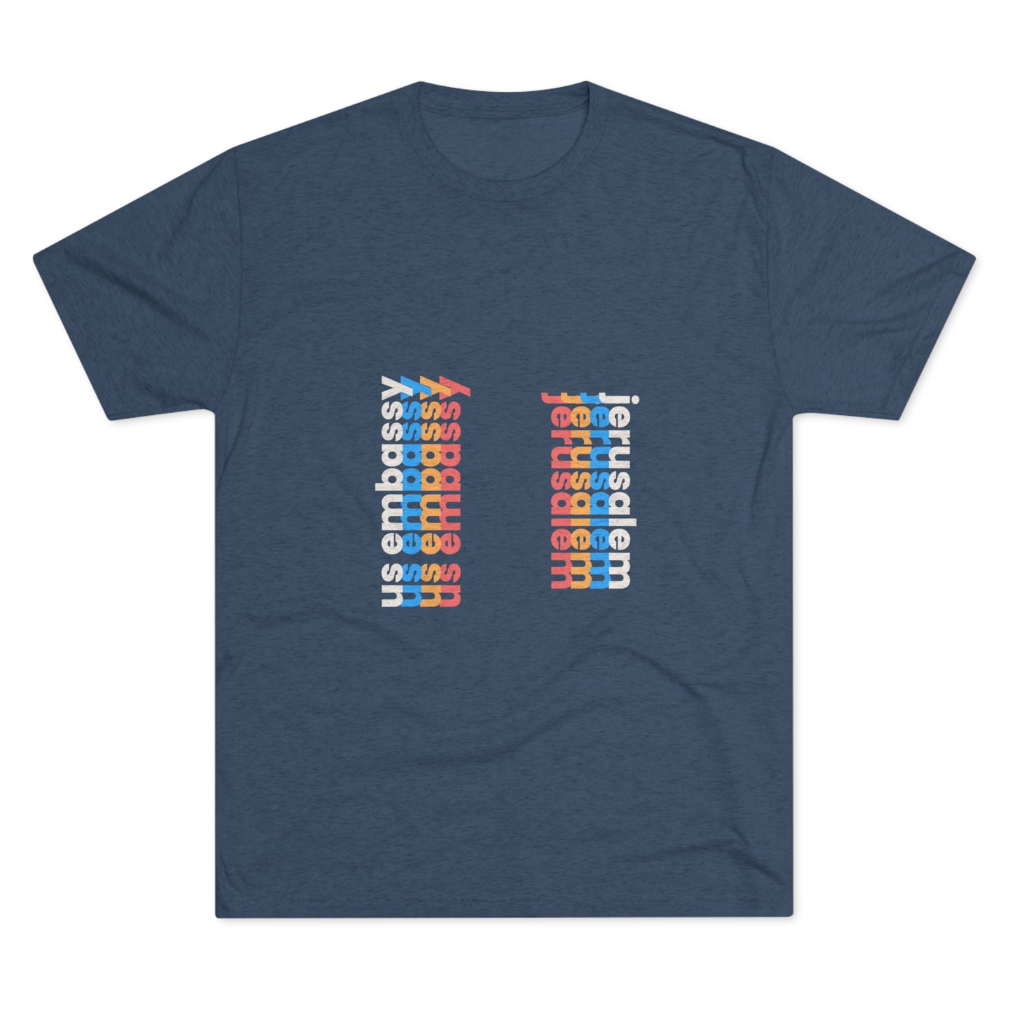 Retro Verso T-Shirt: Jerusalem