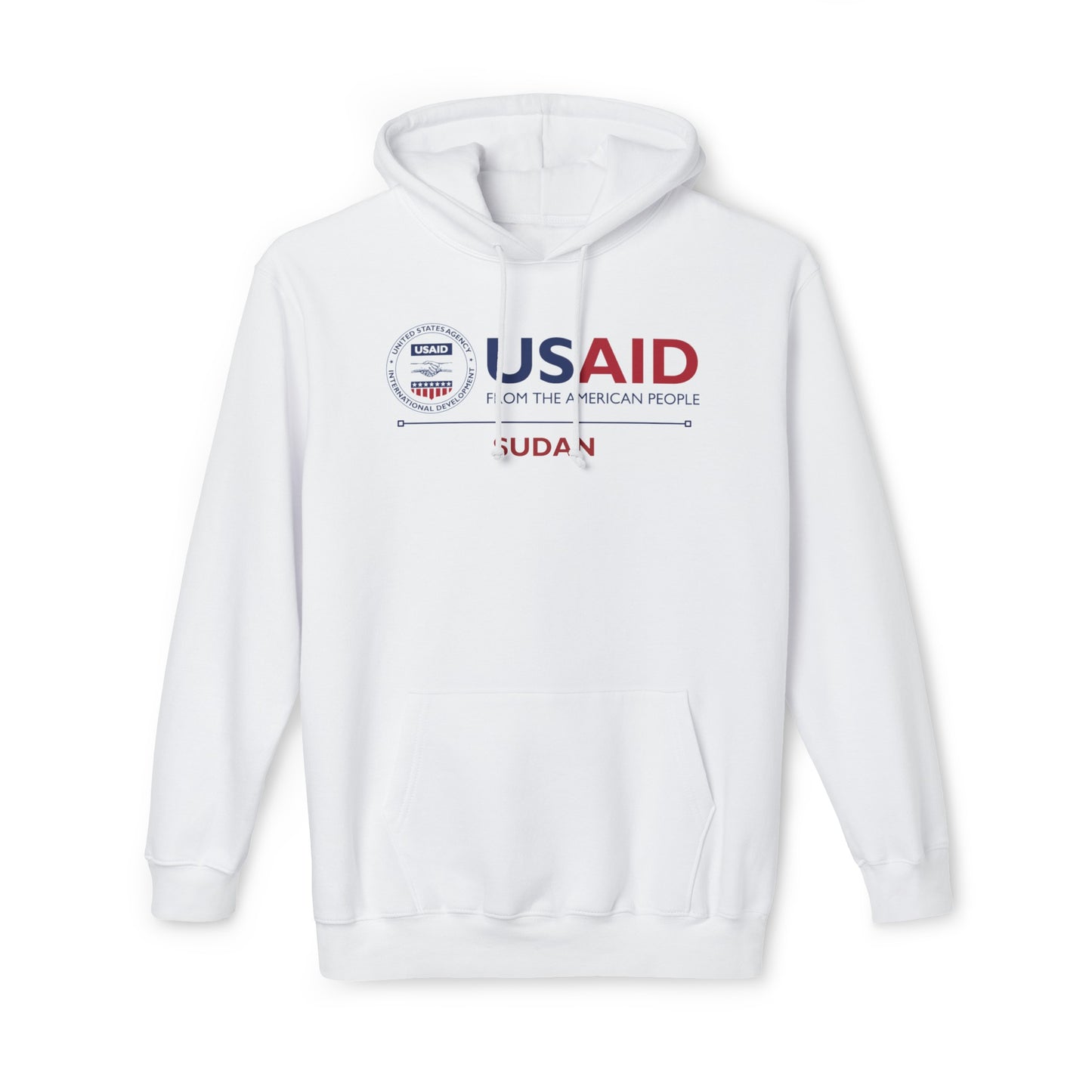 Made in the USA Hoodie, USAID: Sudan