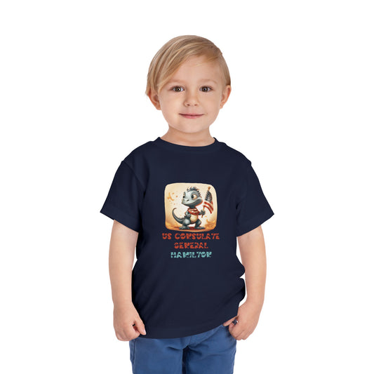 Kid's Dinosaur T-Shirt: Hamilton