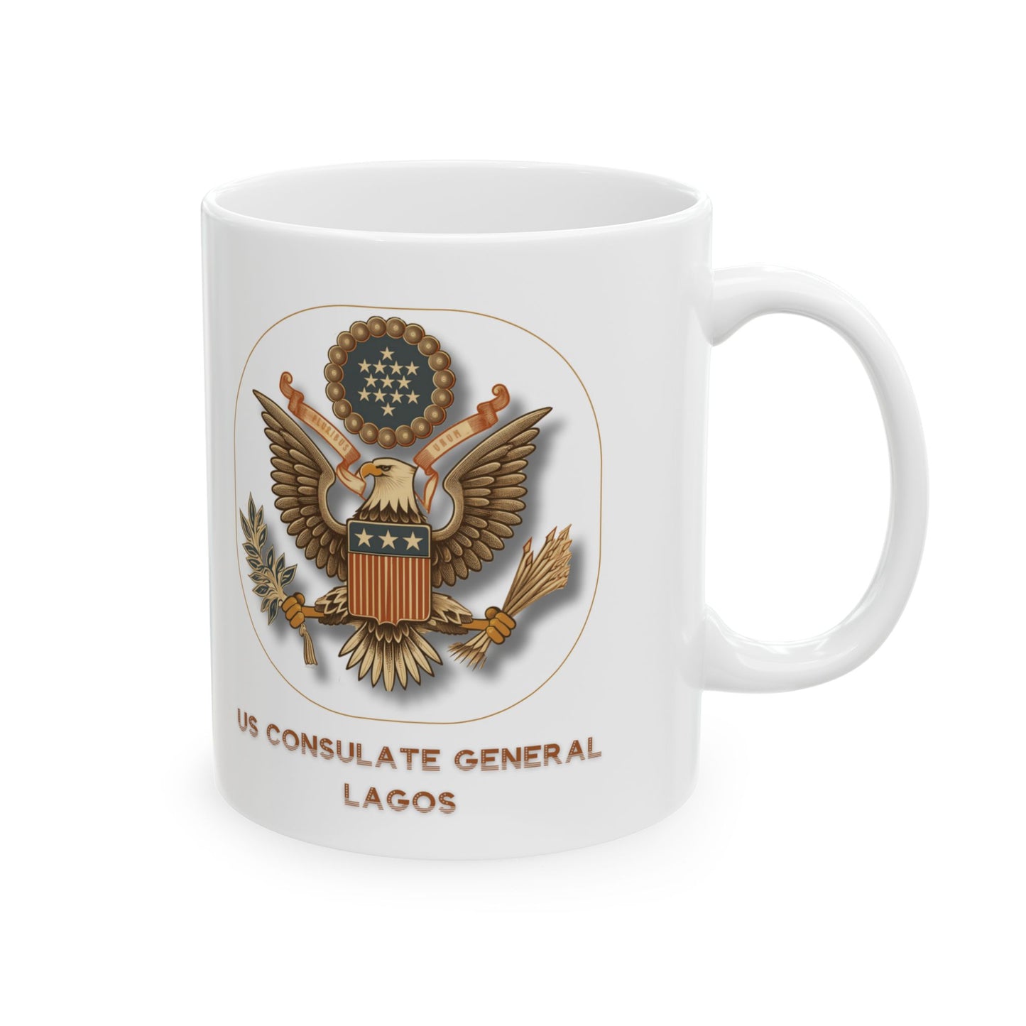 Vintage Great Seal Coffee Mug: Lagos