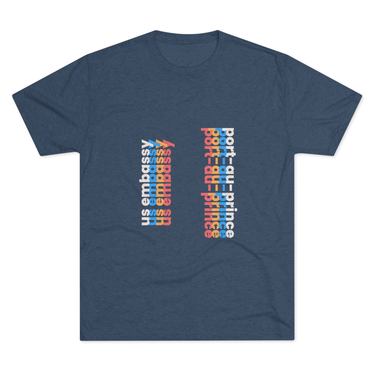 Retro Verso T-Shirt: Port-Au-Prince