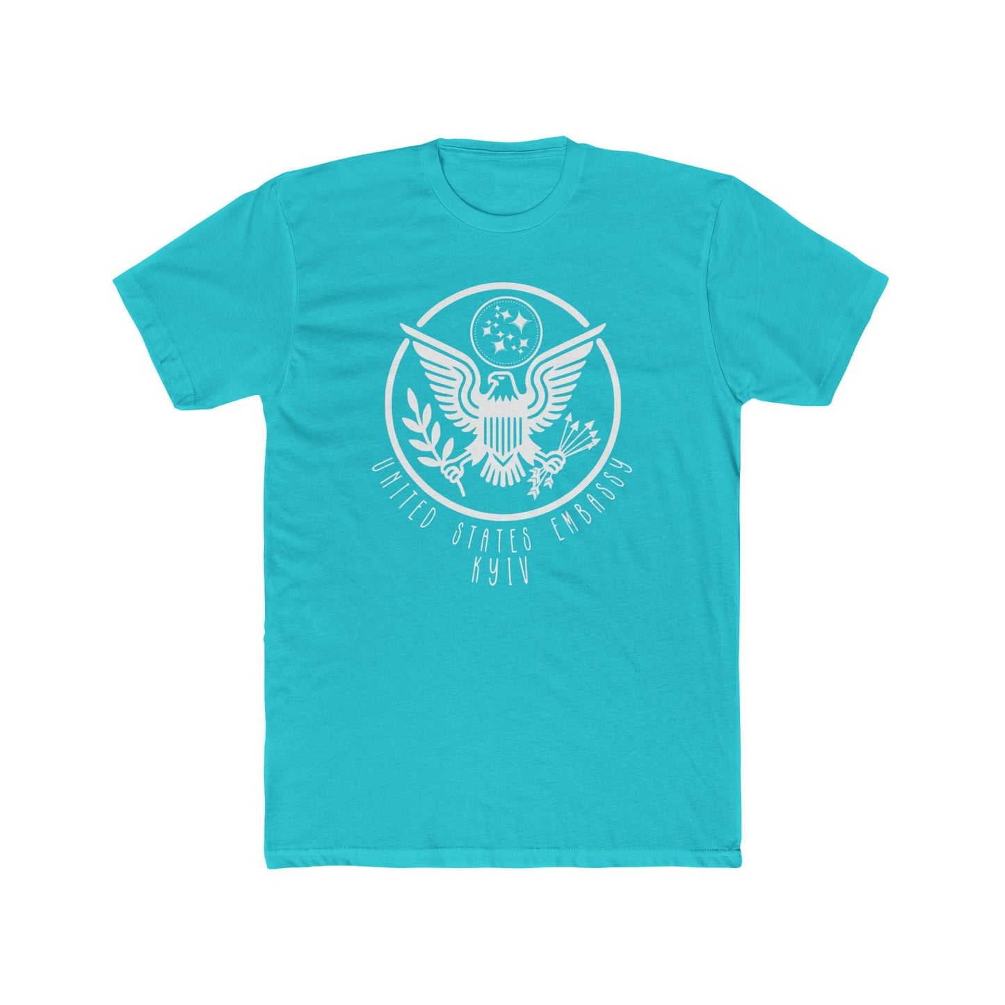 New Art Deco Cotton Crew Tee: Kyiv