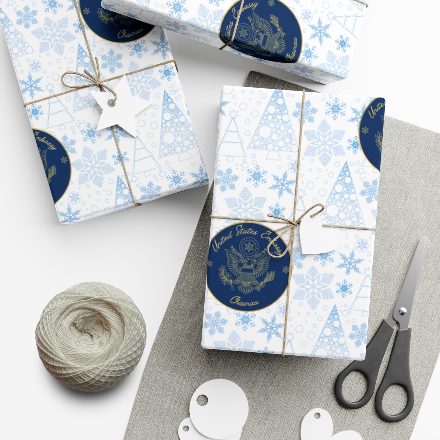 Holiday Gift Wrapping Paper: Chisinau