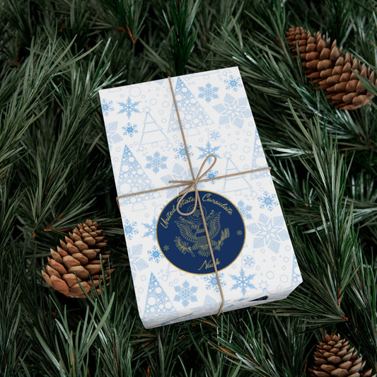 Holiday Gift Wrapping Paper: Nuuk