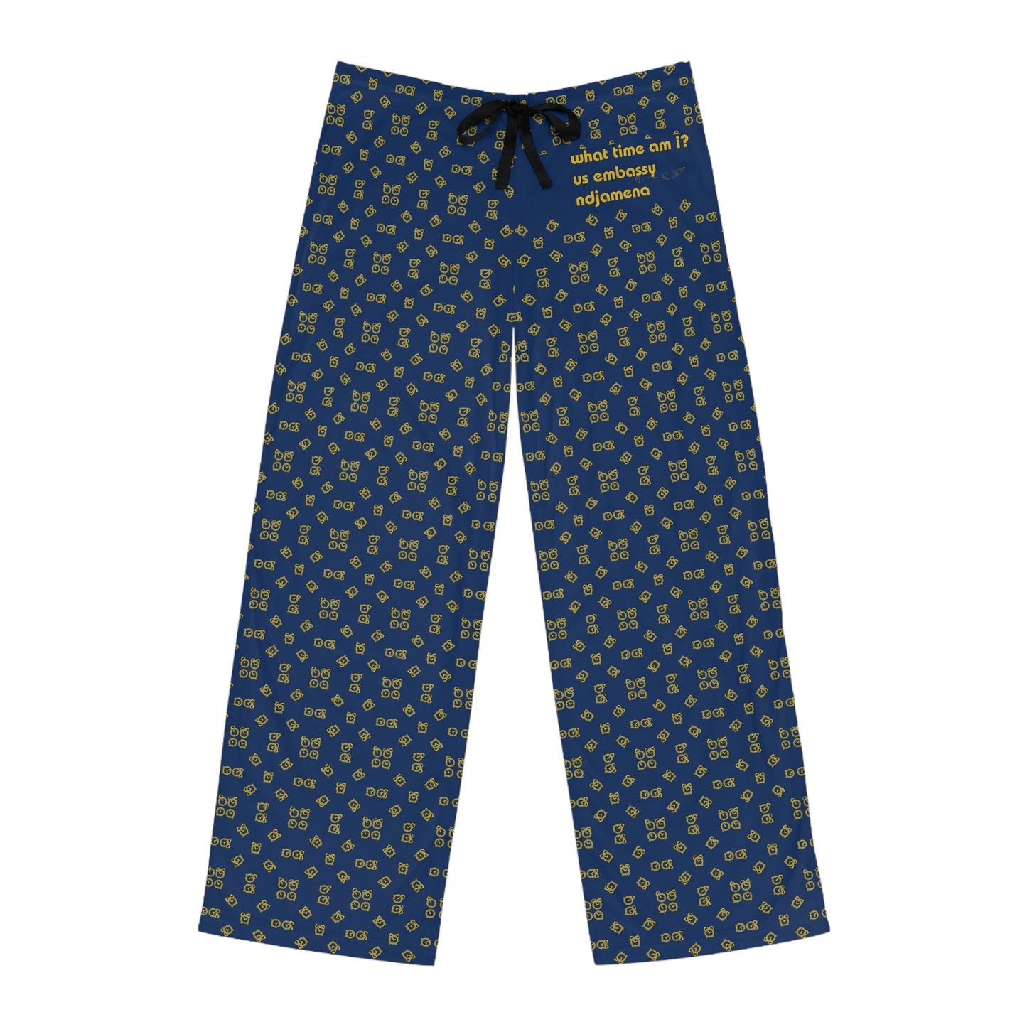 For the Jetlag Addict in Him, Men's Pajamas: Ndjamena