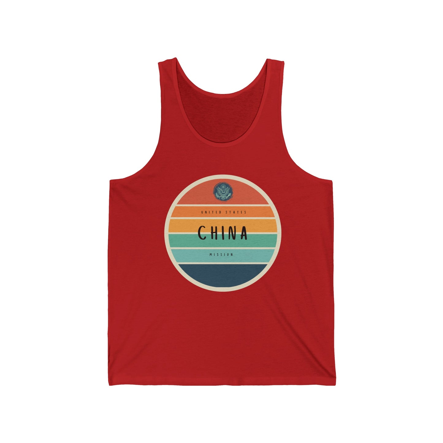 Setting Sun Tank Top: China