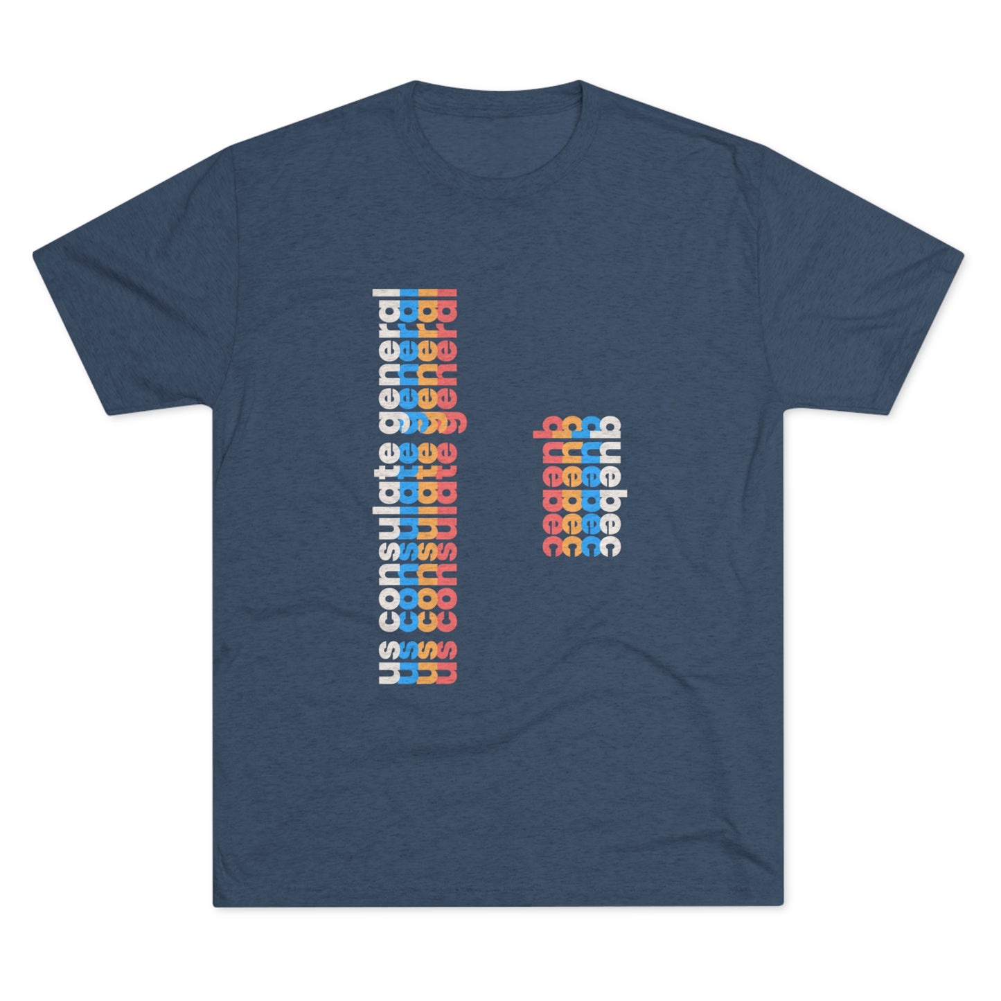 Retro Verso T-Shirt:  Quebec
