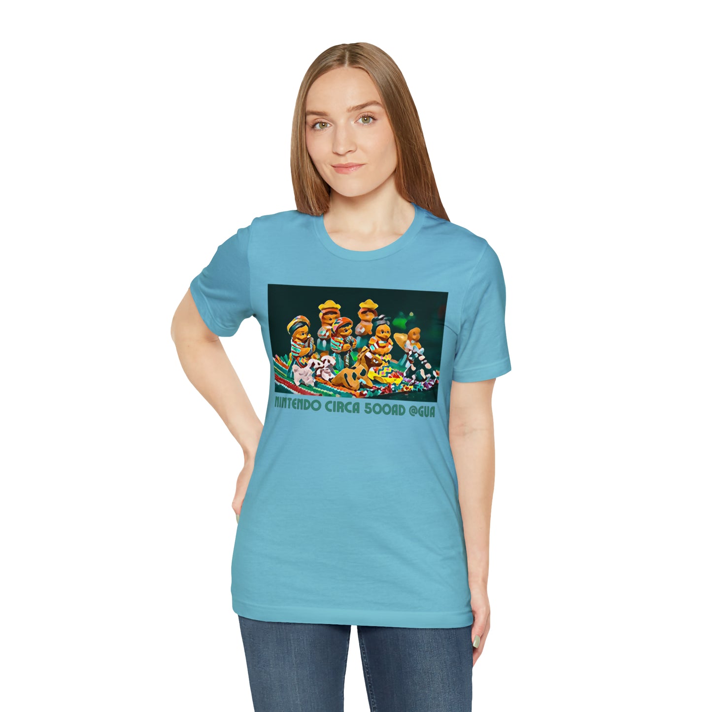 Comfy Short Sleeve Fun T-Shirt: Guatemala City