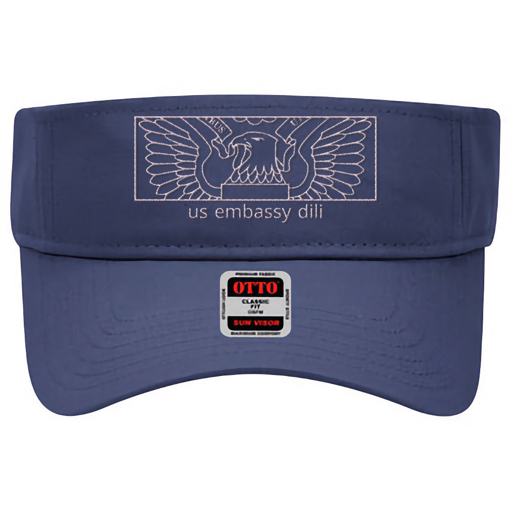 Modern Embroidered Visor: Dili