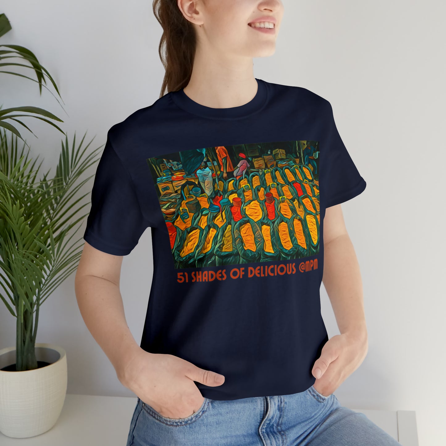 Comfy Short Sleeve Fun T-Shirt: Maputo