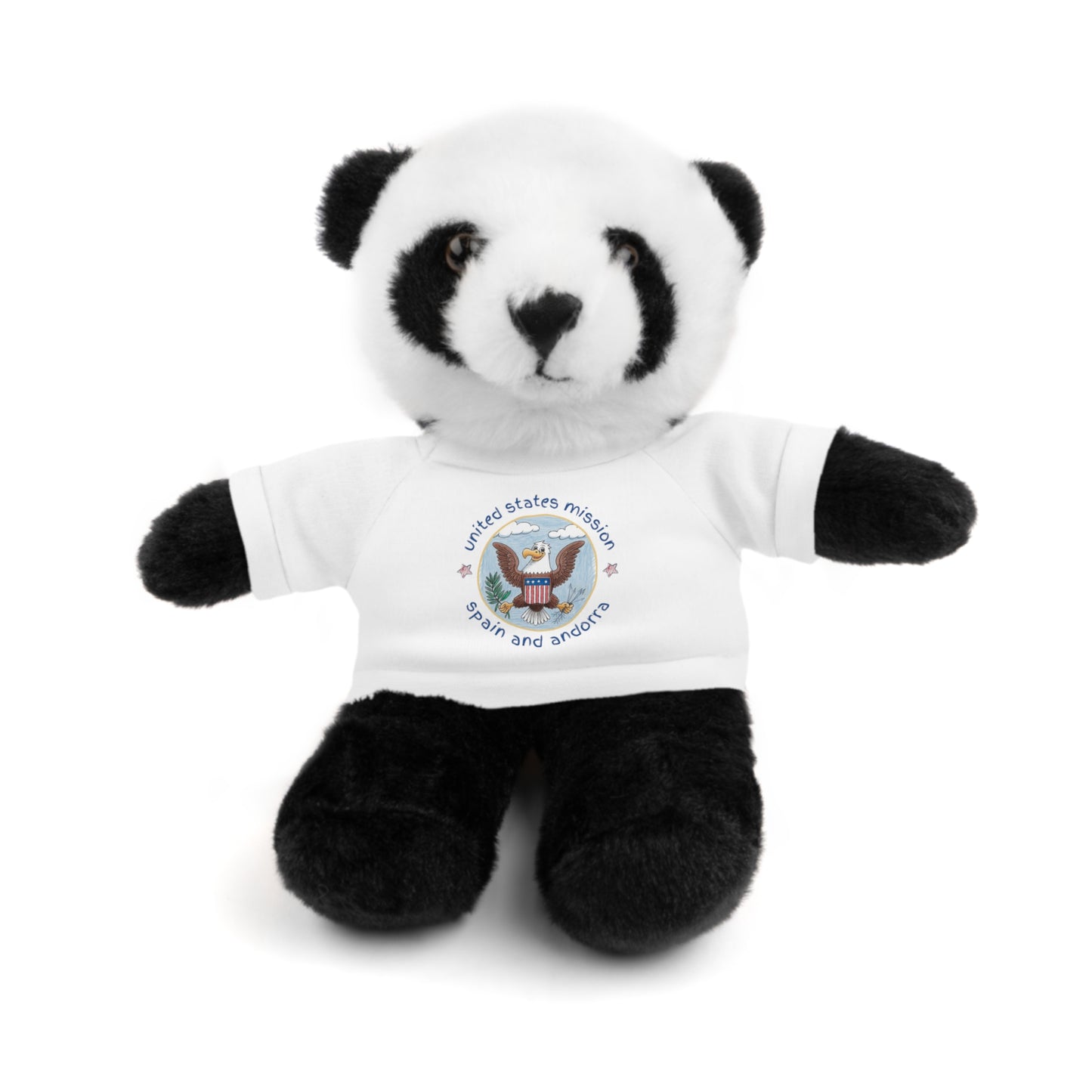 Cutest Ever Stuffed Animal With Post Tee: Spain and Andorra