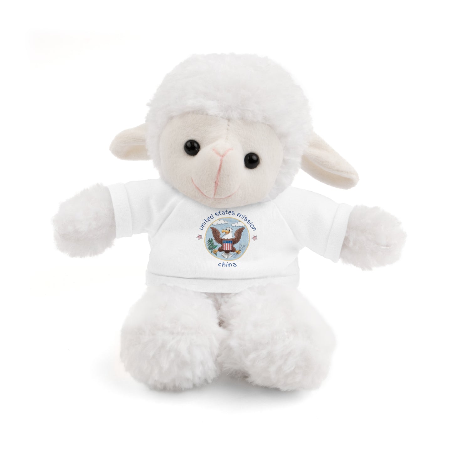 Cutest Ever Stuffed Animal With Post Tee: China