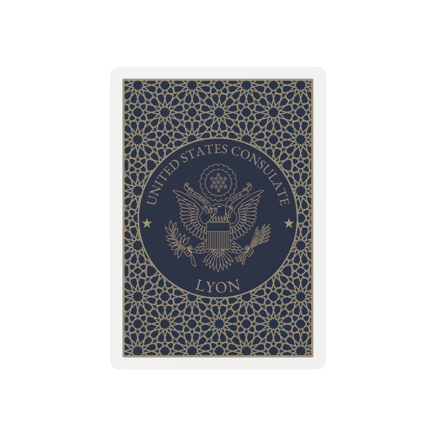 Elegant Playing Cards: Lyon